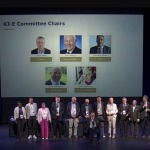 Elio's team of govs on stage
