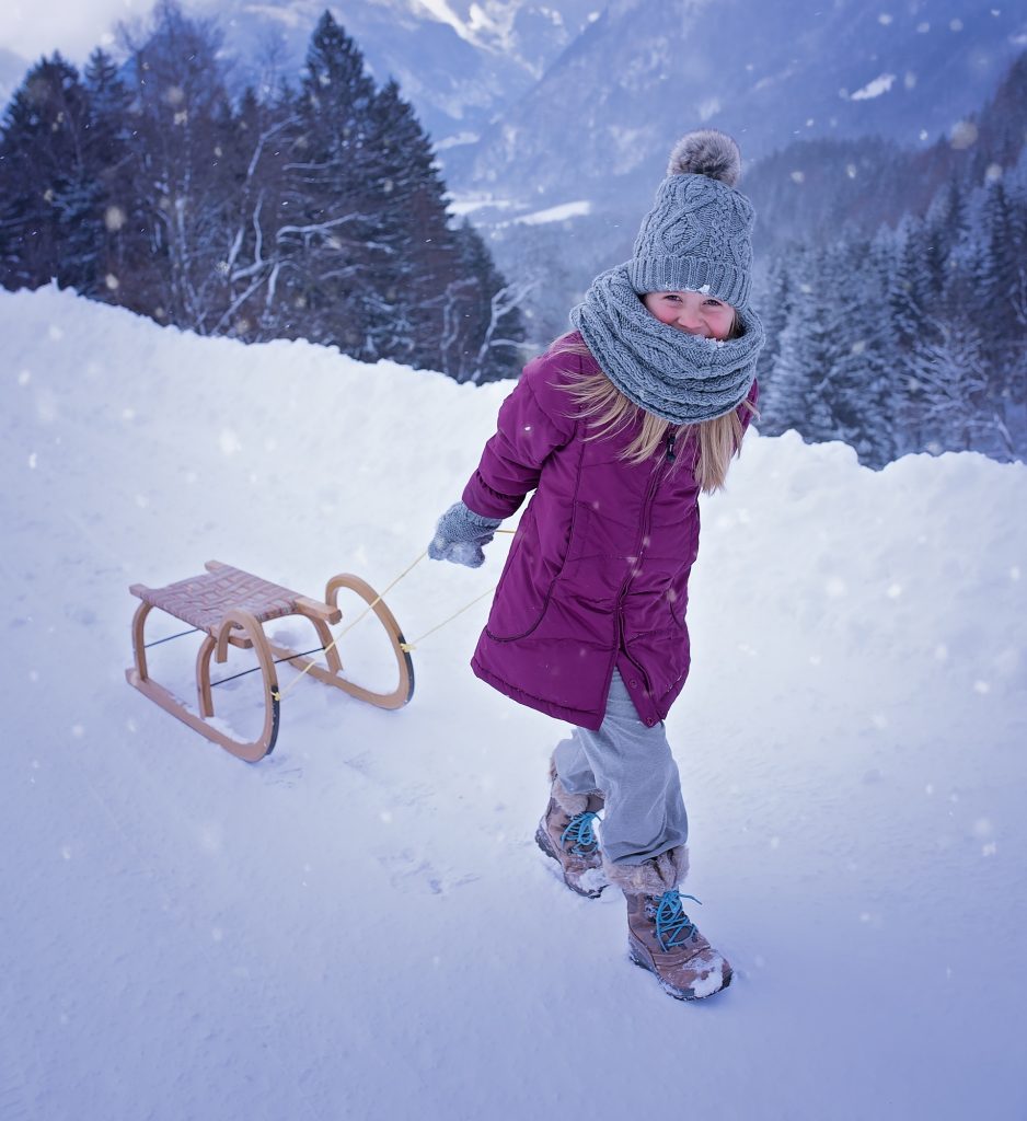snow child sleigh