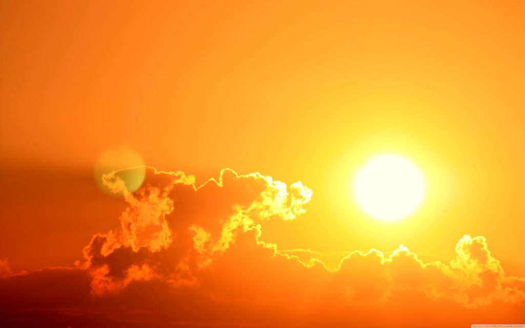 sun with clouds wallpapers